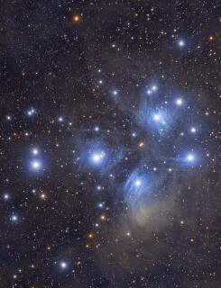 M45 Open star cluster (Pleiades)