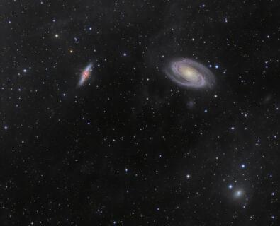 M81-M82 Galaxies & Integrated Flux Nebula (IFN)